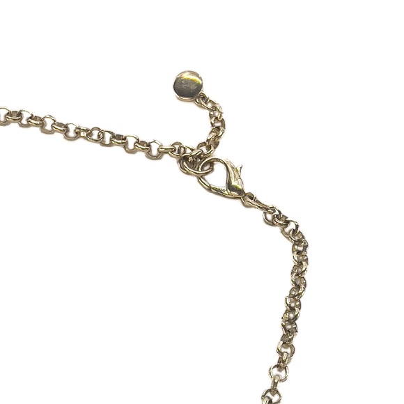 Black and Gold Jeweled Necklace - Picture 3 of 4